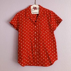 Vintage Ralph Lauren Polka Dot Shirt